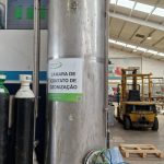 SATURADOR INOX Ø 800X3000MM
