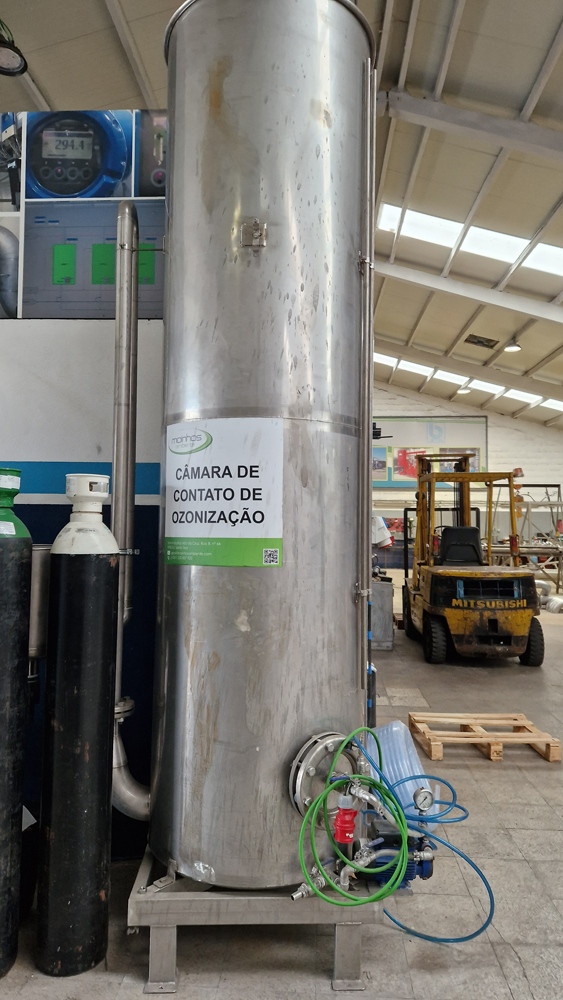 SATURADOR INOX Ø 800X3000MM
