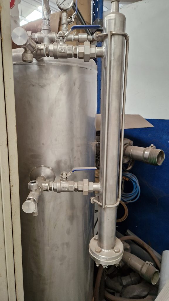 GASEIFICADOR INOX Ø 323X1500MM
